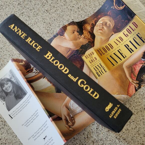 Blood and Gold by Anne Rice First Edition, 2001 Hardcover Vampire Chronicles NEW - Picture 9 of 10